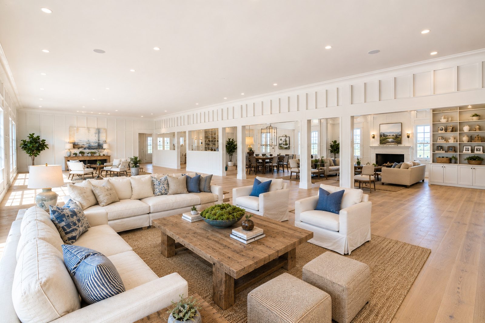 Rendering of the finished living room