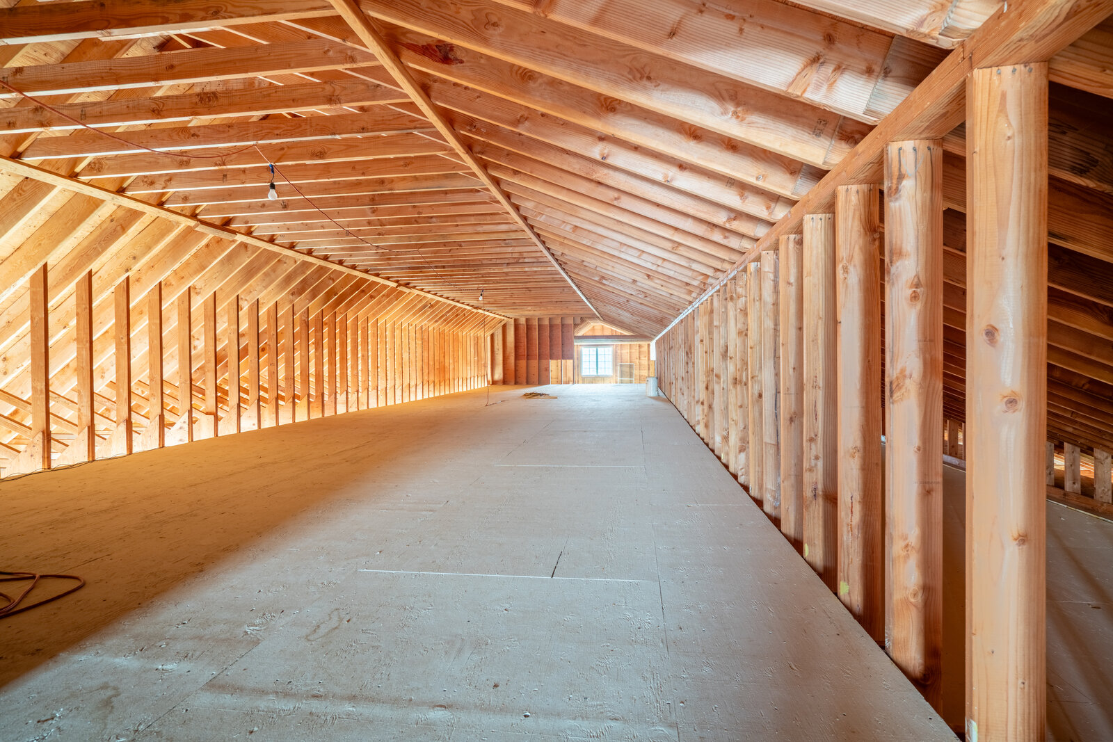 Multi-use barn interior, fifth view